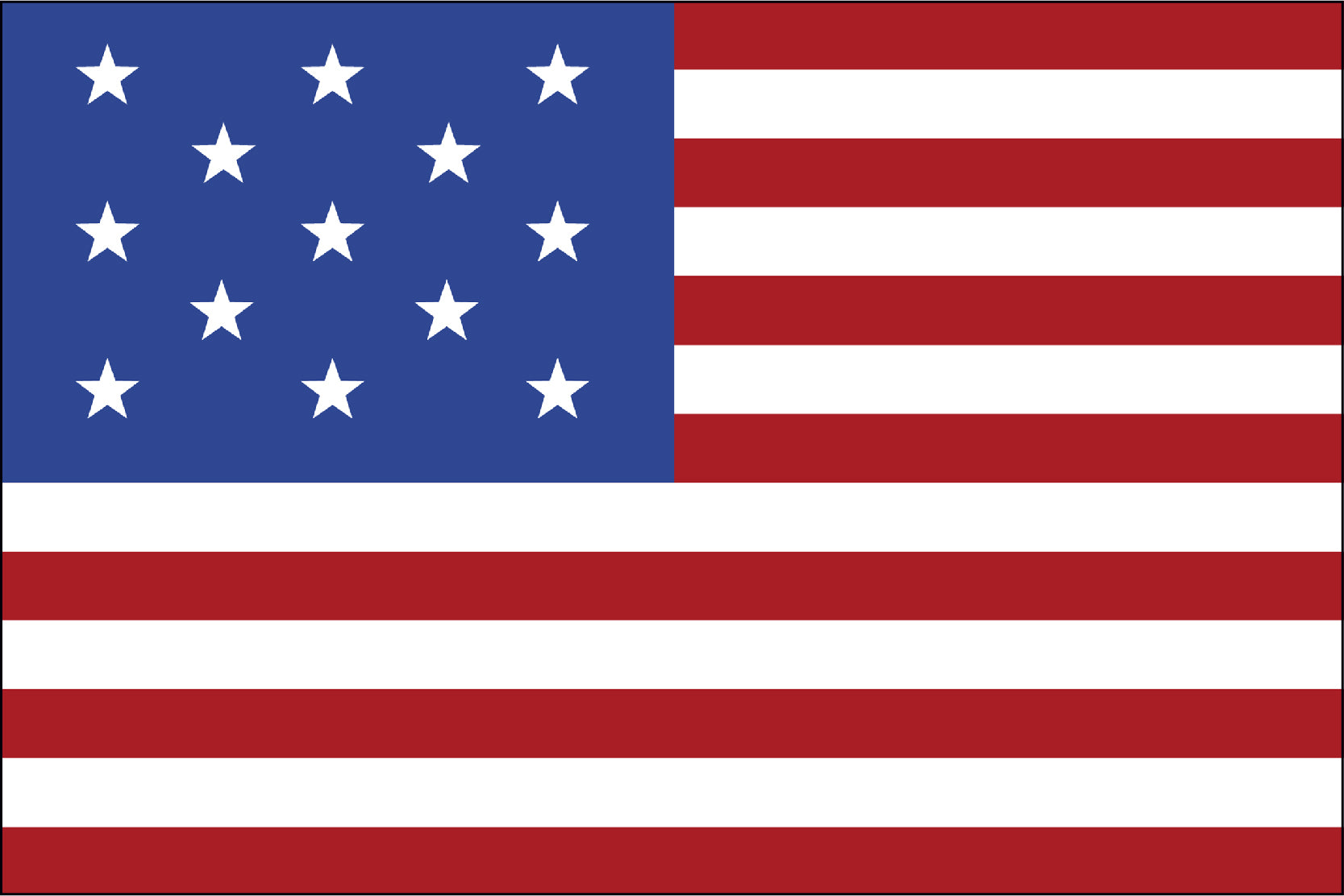 old glory flag, 13 star us flag