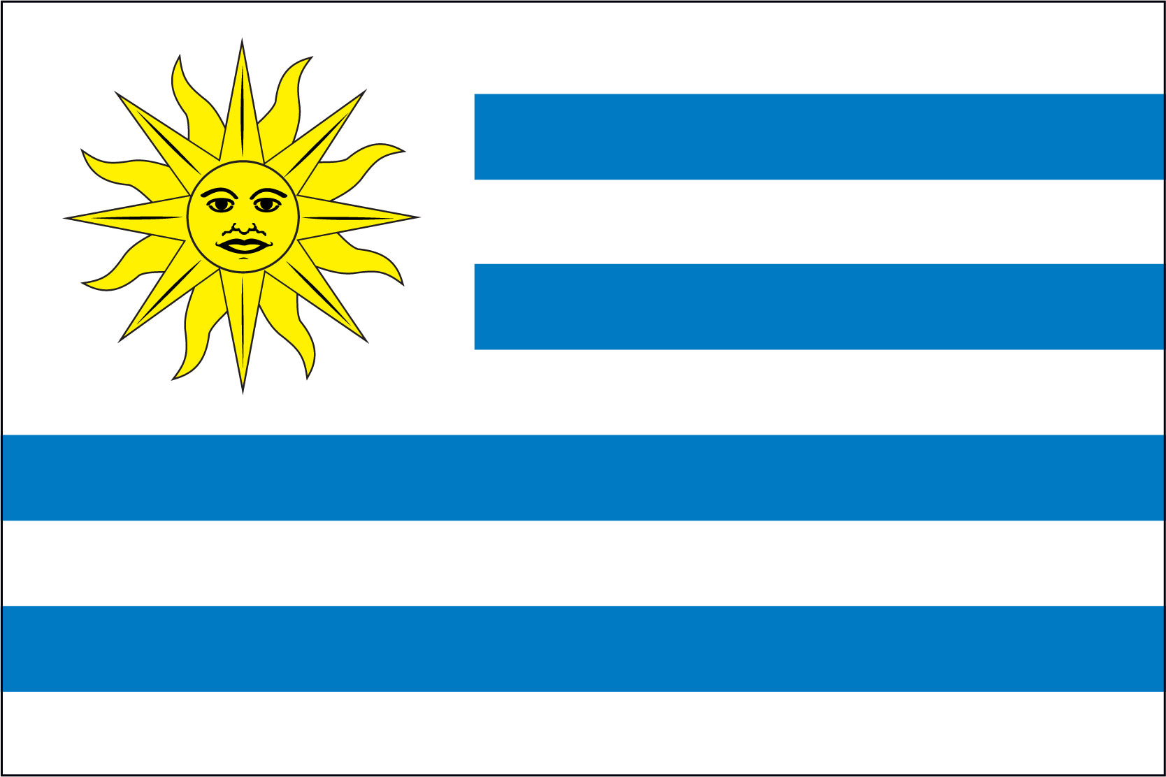 Uruguay Flag
